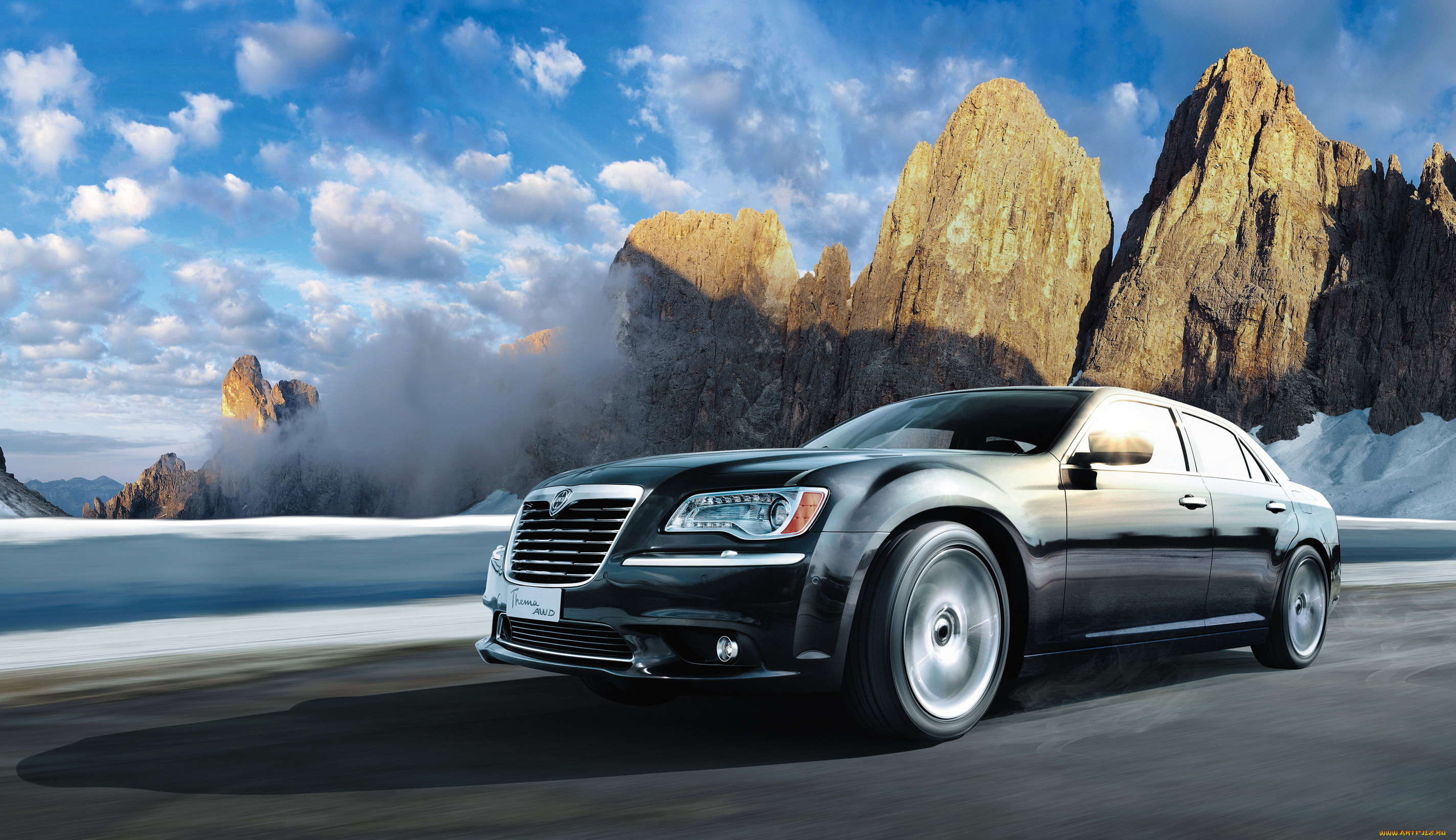 2012, lancia, thema, awd, , 